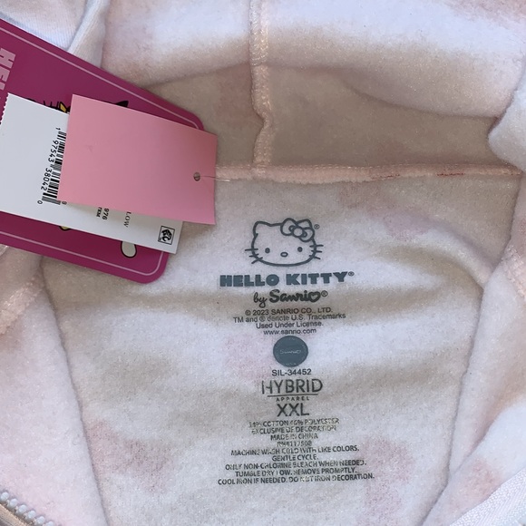 Sanrio Hello Kitty Pink Marshmallow Hoodie - Picture 5 of 6